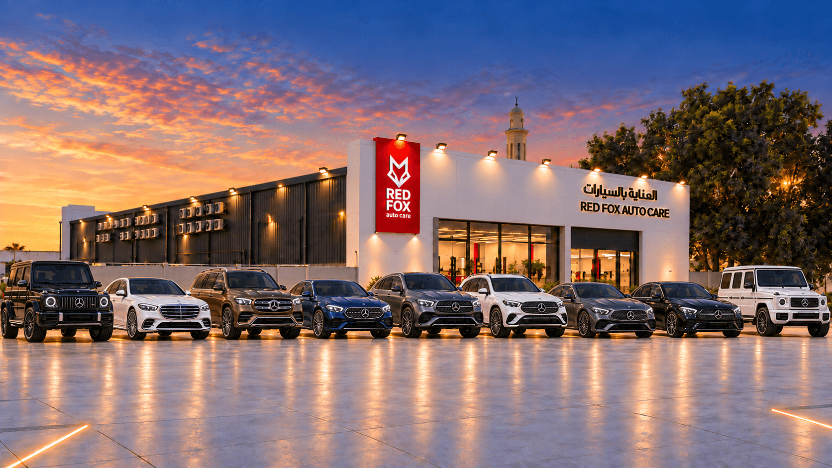 Red Fox Auto Care — Musaffah, Abu Dhabi — EV specialist in Abu Dhabi